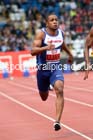 Mens 100 metres, British Championships, Birmingham. Photo: David T. Hewitson/Sports for All Pics